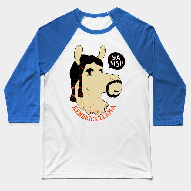 Kendrik LLama Shirt Baseball T-Shirt by A&P